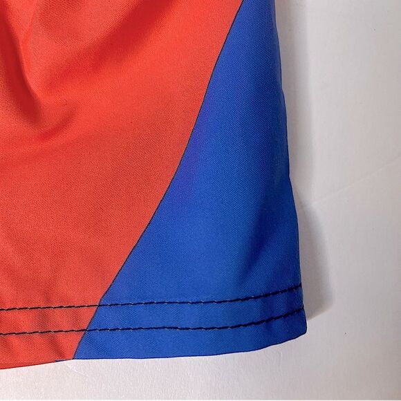 Cat & Jack Boys Swim Trunks Colorblock Red Blue Quick Dry Board Shorts 18M New! - Picture 7 of 10